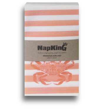 Airlaid Napkins | High Quality Serviette 13 The Riviera Catch Collection – crab Airlaid Napkins Slim Cut