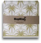 Tropical Palm Trees Gold Airlaid Napkins