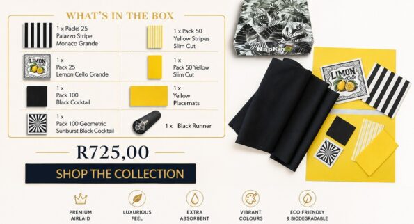 Capri napkins box