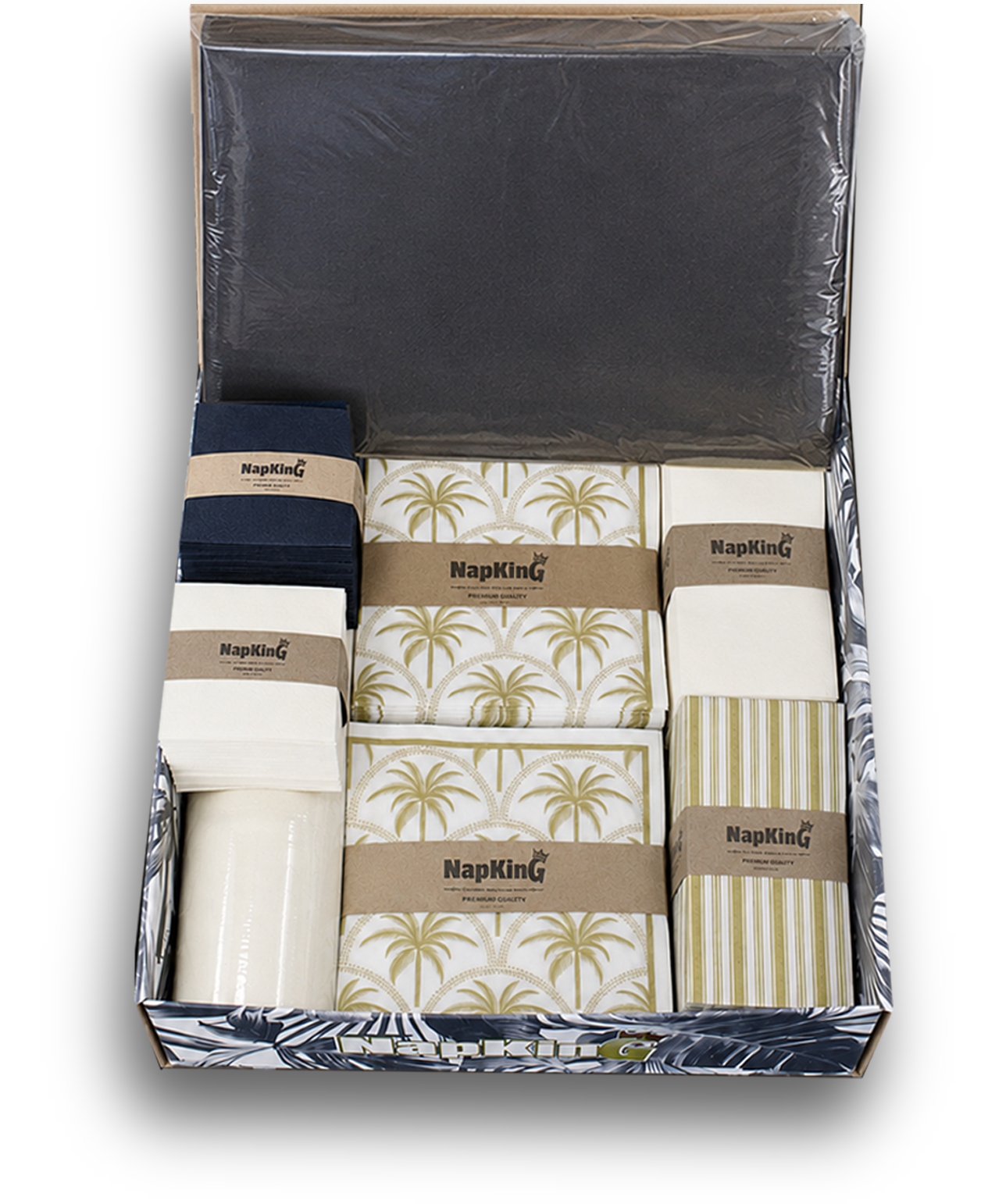 Cabana-curated-collection-napkins Curated Collections – Cabana Gold Airlaid Napkins