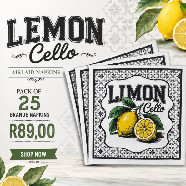 Lemon Cello Airlaid Napkins